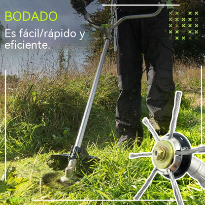 【Compra 1 y llévate 1 gratis：2 piezas】 Cabezal de corte reemplazable para cortacésped/desbrozadora - cabezal de corte de acero para cortar césped 🌿✂️⚙️