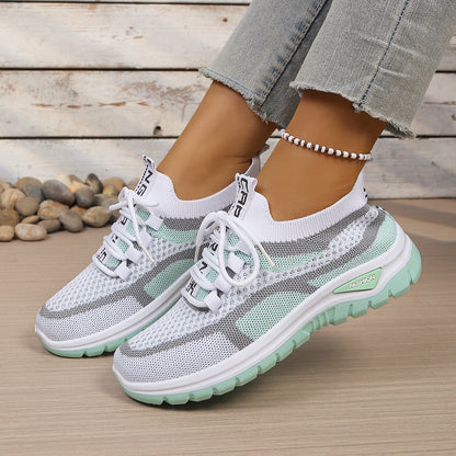 ✨👟【35-53】Γυναικεία παπούτσια casual με κορδόνια, αναπνεύσιμα και mesh✨