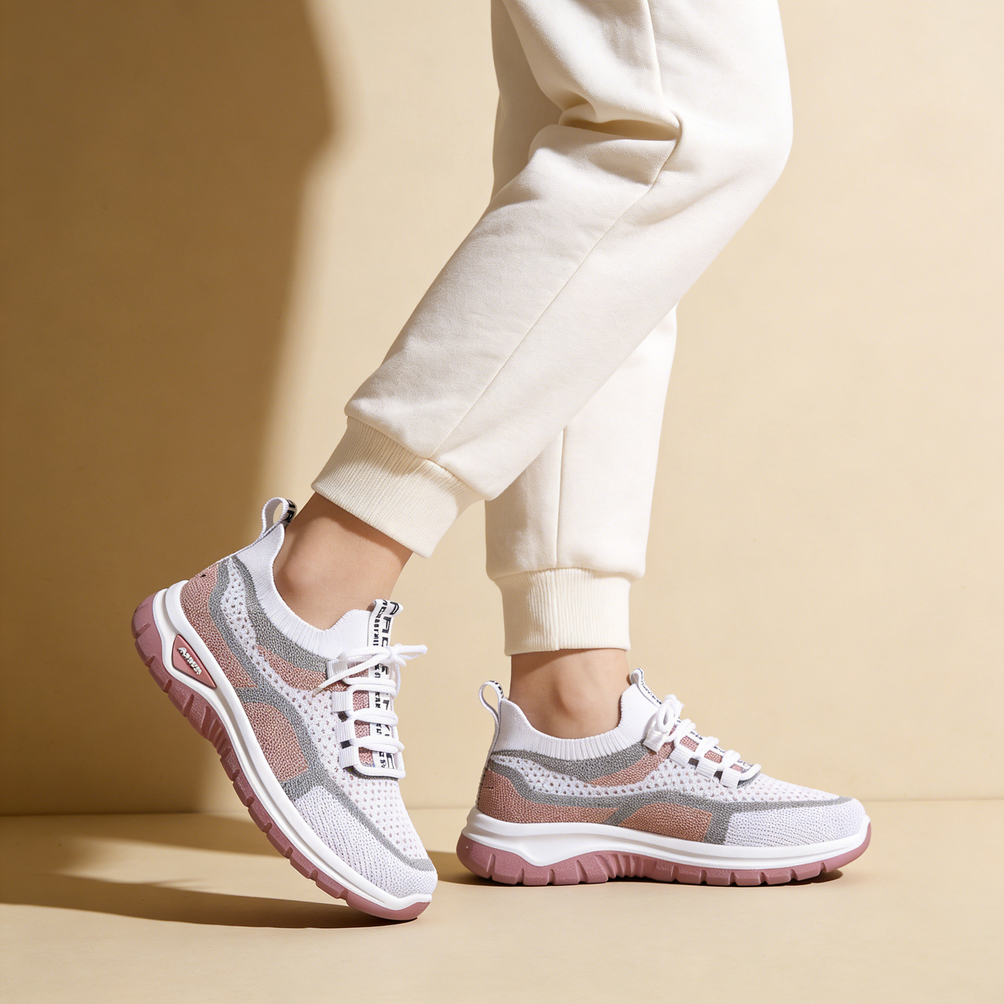 ✨👟【35-53】Γυναικεία παπούτσια casual με κορδόνια, αναπνεύσιμα και mesh✨