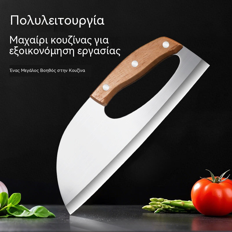🔥Σφυρήλατο μαχαίρι κουζίνας | Κοφτερό και ανθεκτικό, με εργονομική αντιολισθητική λαβή για ακριβή κοπή.