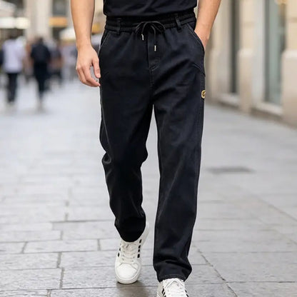 👖【Μεγάλα μεγέθη M-6XL】Μοντέρνα casual παντελόνια με ίσιο κόψιμο και υψηλή ελαστικότητα