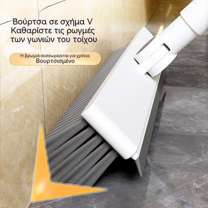 🎉Τιμή έκπληξη ✨🧹 Βούρτσα 2 σε 1 για αρθρώσεις και γωνίες με σπάτουλα