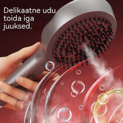 💆‍♀️Pihustiga massaažikamm lõdvestab peanahka, vibratsioonmassaažiga massaažikamm soengu tegemiseks ja juuste hooldamiseks koduseks kasutamiseks