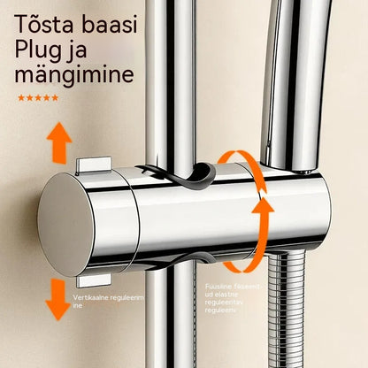🚿Ühenda ja kasuta dušialus koduseks kasutamiseks, oluline vannitoaseade.