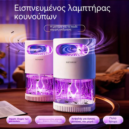 🦟 50% ΕΚΠΤΩΣΗ! Λάμπα UV για την καταπολέμηση κουνουπιών – αθόρυβη, USB, χωρίς χημικά. Έχουν πωληθεί πάνω από 50.000 τεμάχια! 🔇🌙