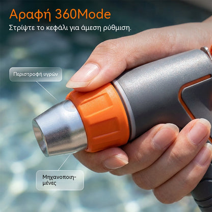 🌊✨50% ΕΚΠΤΩΣΗ! 🔫 Ακροφύσιο κήπου υψηλής πίεσης – Πολυλειτουργική ακτίνα νερού, ισχυρός καθαρισμός και άνετη λύση για τη φροντίδα του κήπου 🌿💦