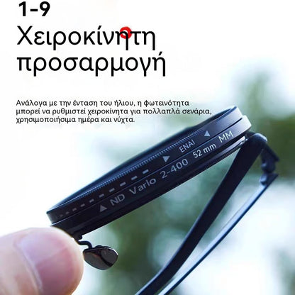 🔥👀Νέα ρυθμιζόμενα γυαλιά ηλίου 9 επιπέδων, κατάλληλα για χρήση σε εξωτερικούς χώρους, ψάρεμα, οδήγηση και με προστασία από την υπεριώδη ακτινοβολία