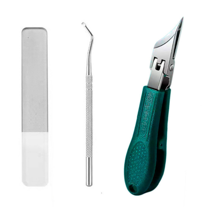 【Σετ 3 τεμαχίων】✂️💅 Νέο εξαιρετικά λεπτό γωνιακό ψαλίδι νυχιών, εργαλεία μανικιούρ για το σπίτι