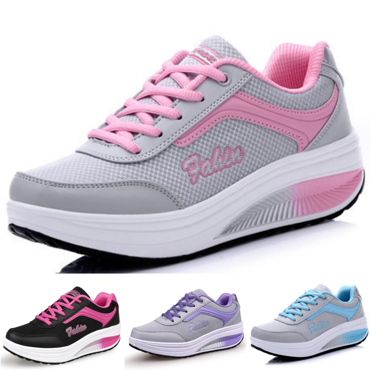 🔥👟【35-43】Μοντέρνα αναπνέοντα casual αθλητικά παπούτσια για γυναίκες