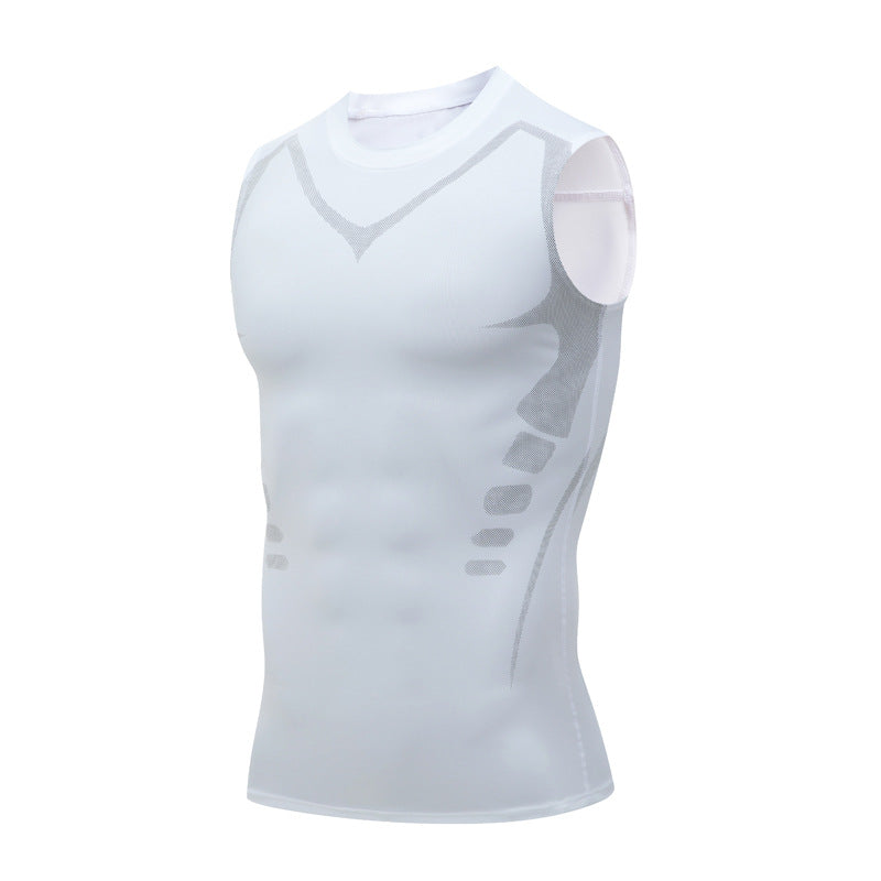 💪 Ανδρικό Ελαστικό Αθλητικό T-Shirt - Στενή Γραμμή, Γρήγορο Στέγνωμα, Αναπνέον