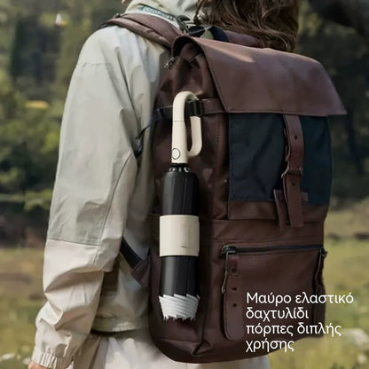 🥳Καυτές πωλήσεις🥳💥Ομπρέλα με ανακλαστική ταινία ασφαλείας με αγκράφα, χειροκίνητη/ενισχυμένη από υαλοβάμβακα/διπλής χρήσης για ήλιο και βροχή